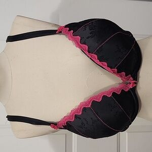 Cacique Black 44DD Bra